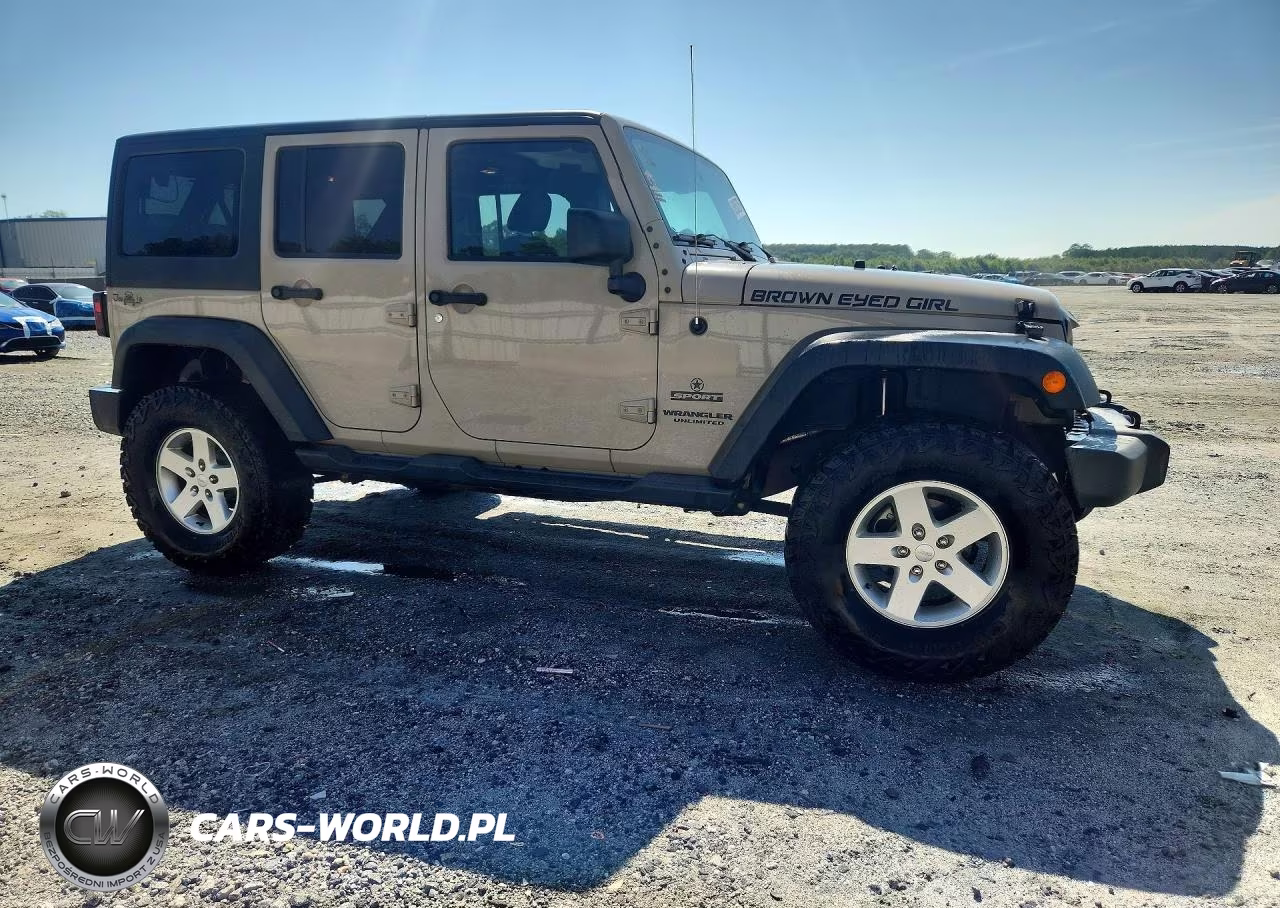 2016 Jeep Wrangler Unlimited Sport VIN:1C4BJWDG3GL317800 - 4