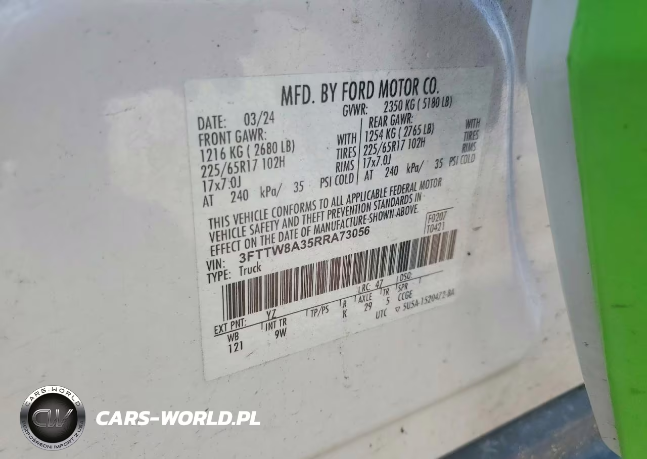 2024 Ford Maverick Xl VIN:3FTTW8A35RRA73056 - 13