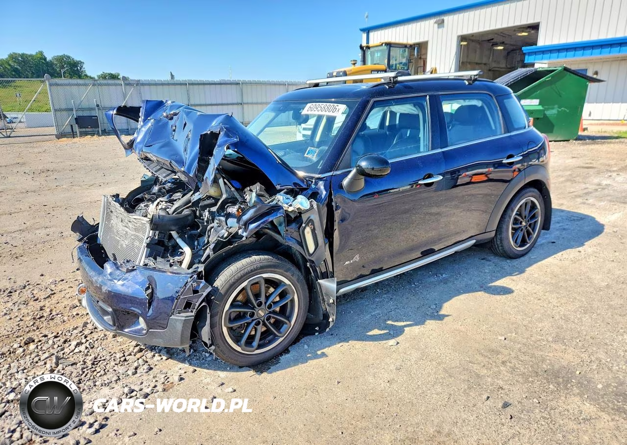 2016 Mini Cooper S Countryman VIN:WMWZC5C58GWT39337 - 1