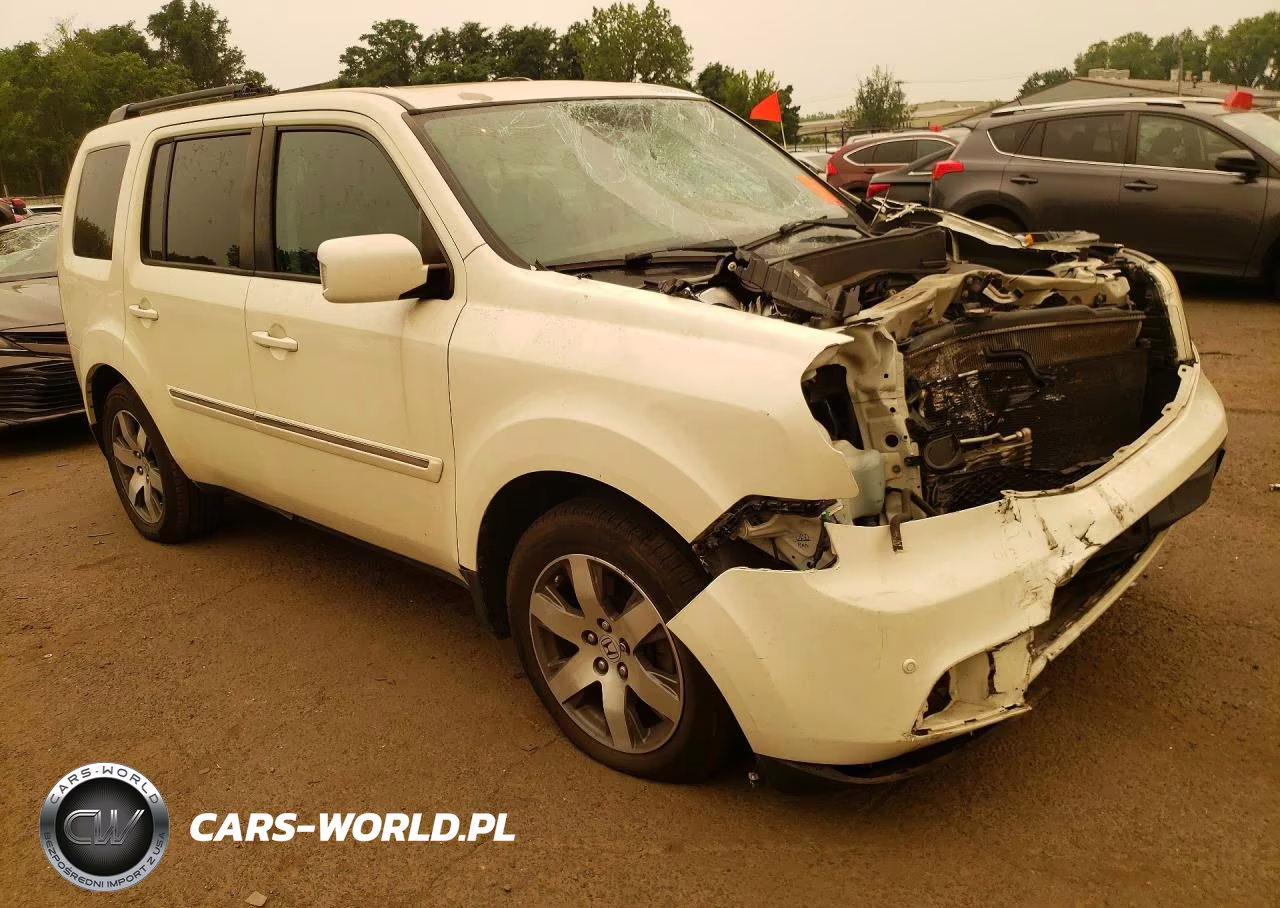 2013 Honda Pilot Touring VIN:5FNYF4H93DB058591 - 4
