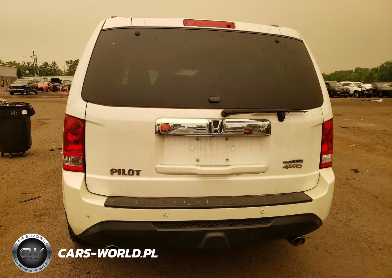 2013 Honda Pilot Touring VIN:5FNYF4H93DB058591 - 6