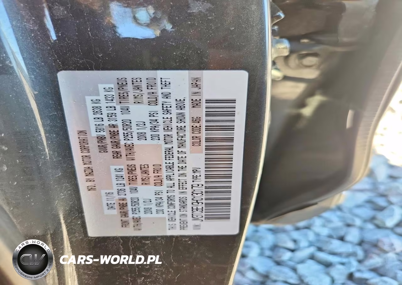 2017 Mazda Cx-9 Signature VIN:JM3TCBEY9H0130179 - 12