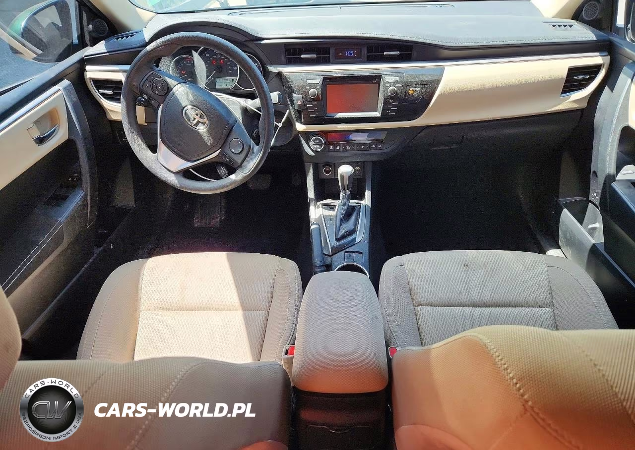 2014 Toyota Corolla L VIN:5YFBURHE4EP009153 - 8
