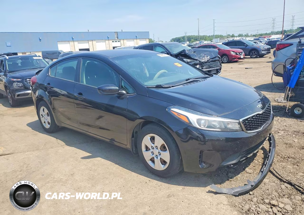 2017 Kia Forte Lx VIN:3KPFK4A75HE055117 - 4