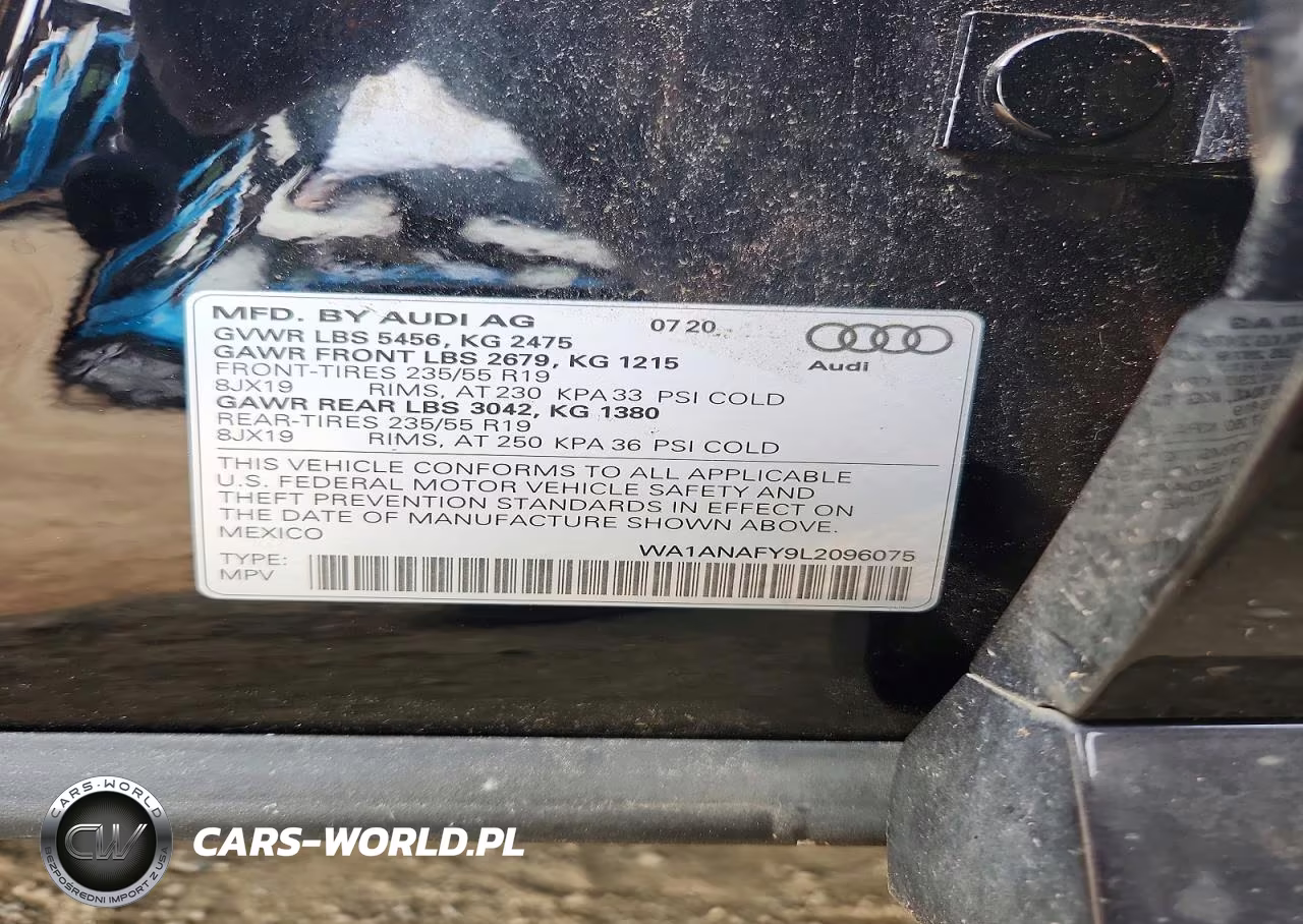 2020 Audi Q5 Premium VIN:WA1ANAFY9L2096075 - 13