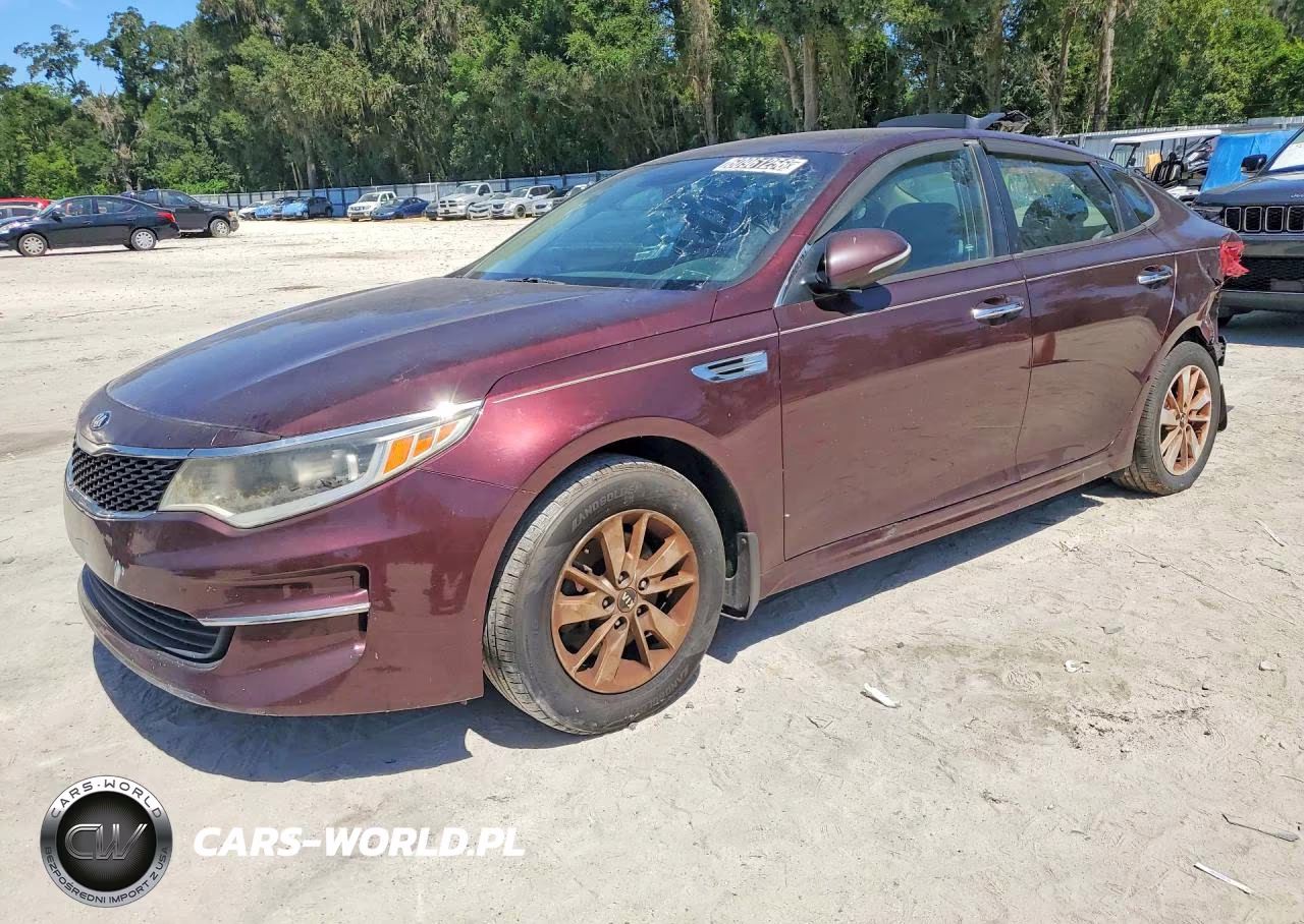 2016 Kia Optima Lx VIN:5XXGT4L36GG105346 - 1