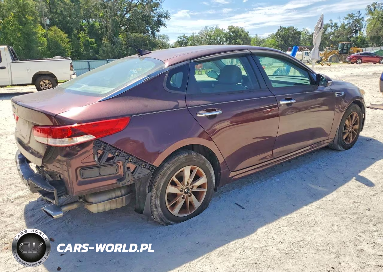 2016 Kia Optima Lx VIN:5XXGT4L36GG105346 - 3