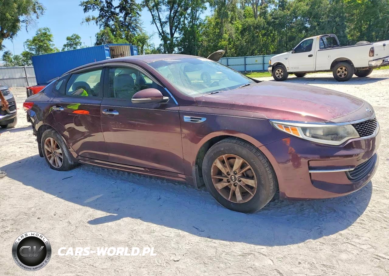 2016 Kia Optima Lx VIN:5XXGT4L36GG105346 - 4