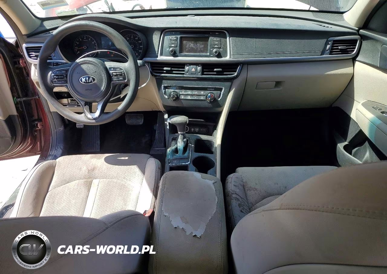2016 Kia Optima Lx VIN:5XXGT4L36GG105346 - 8
