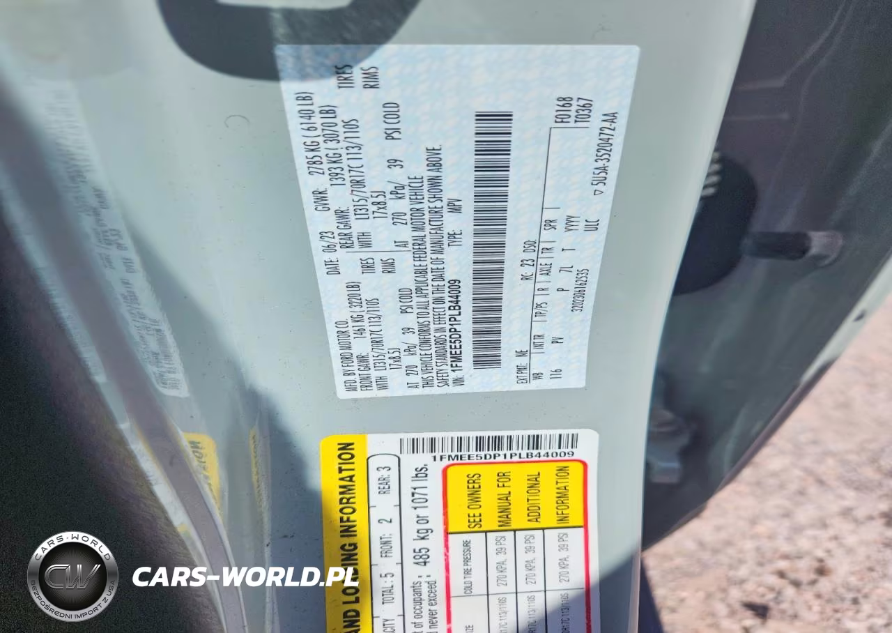 2023 Ford Bronco Base VIN:1FMEE5DP1PLB44009 - 13