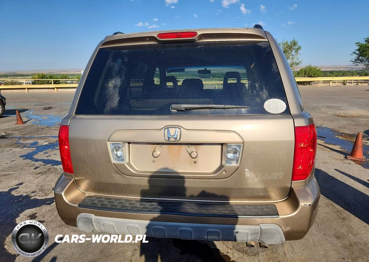 2003 Honda Pilot Exl VIN:2HKYF18553H537350 - 6