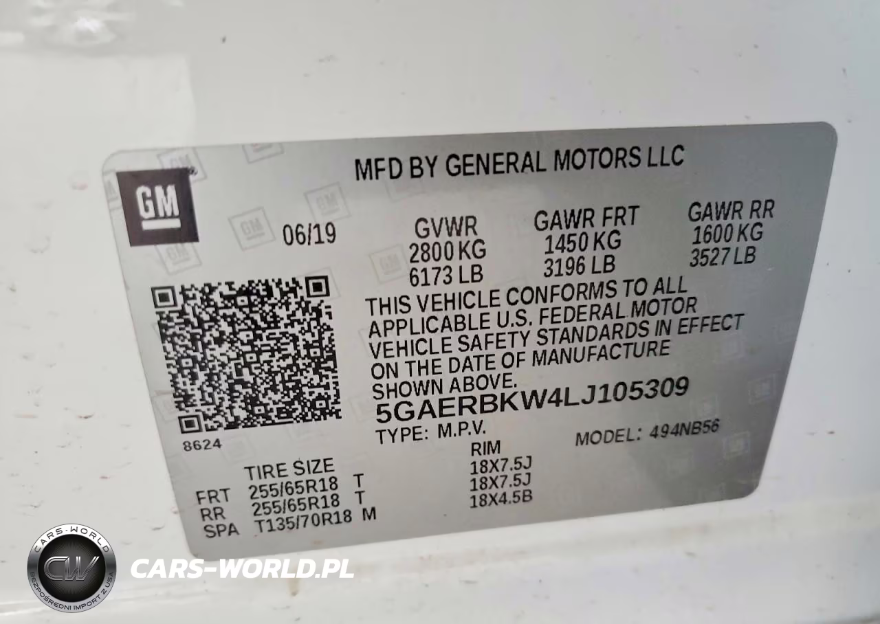 2020 Buick Enclave 4D Avenir VIN:5GAERBKW4LJ105309 - 13