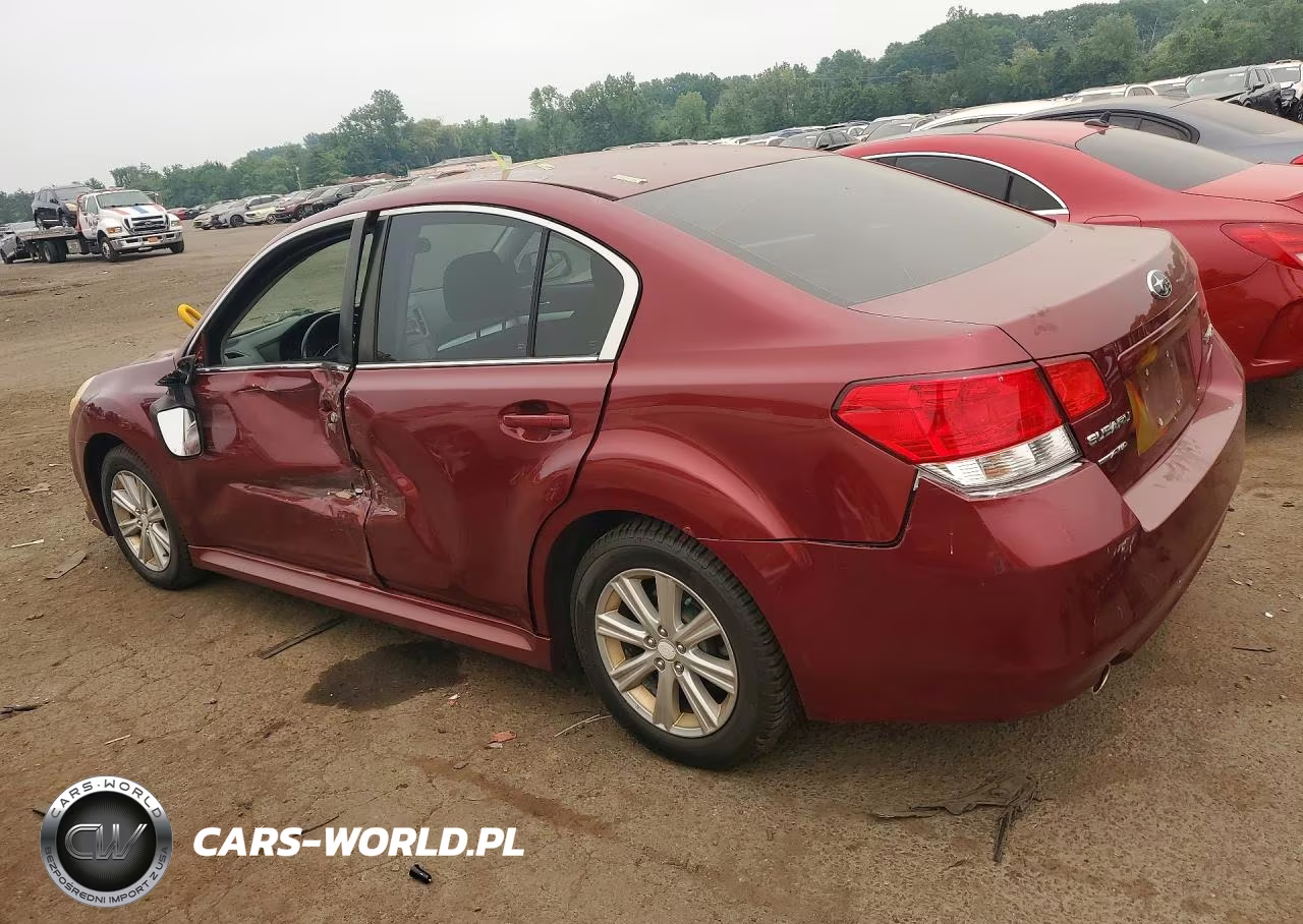 2011 Subaru Legacy 2.5I Premium VIN:4S3BMBC64B3260718 - 2
