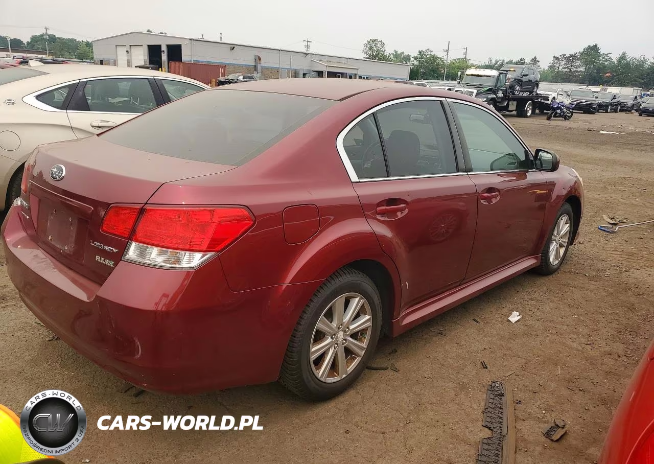 2011 Subaru Legacy 2.5I Premium VIN:4S3BMBC64B3260718 - 3