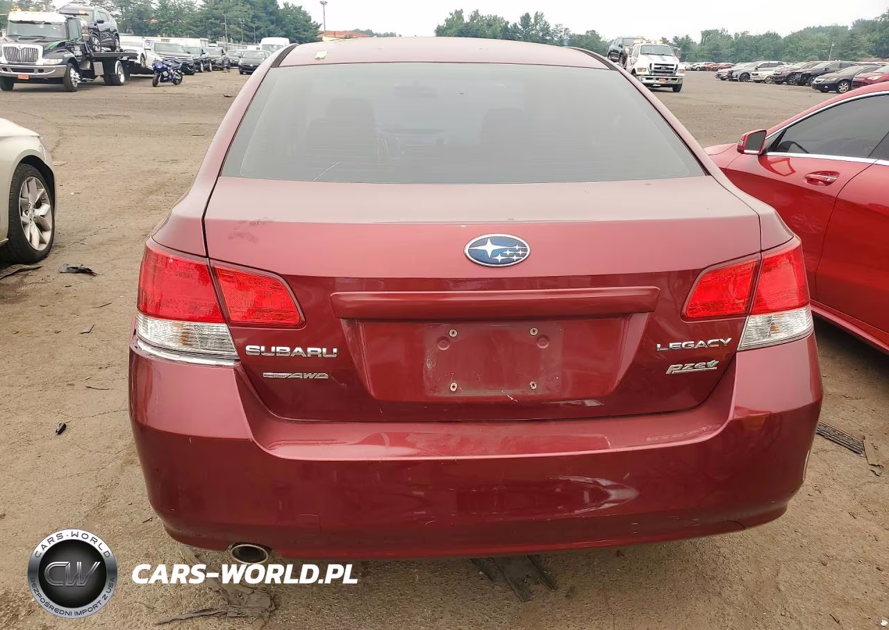 2011 Subaru Legacy 2.5I Premium VIN:4S3BMBC64B3260718 - 6