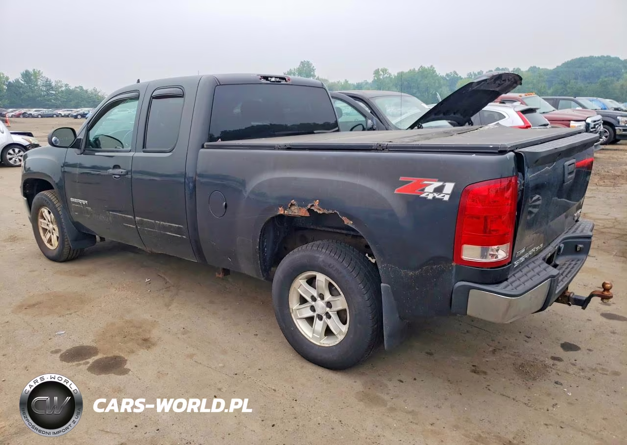2009 GMC Sierra K1500 Sle VIN:1GTEK29079Z294858 - 2