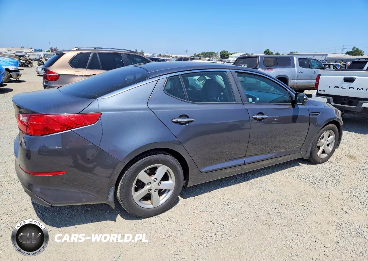 2015 Kia Optima Lx VIN:KNAGM4A76F5633634 - 3