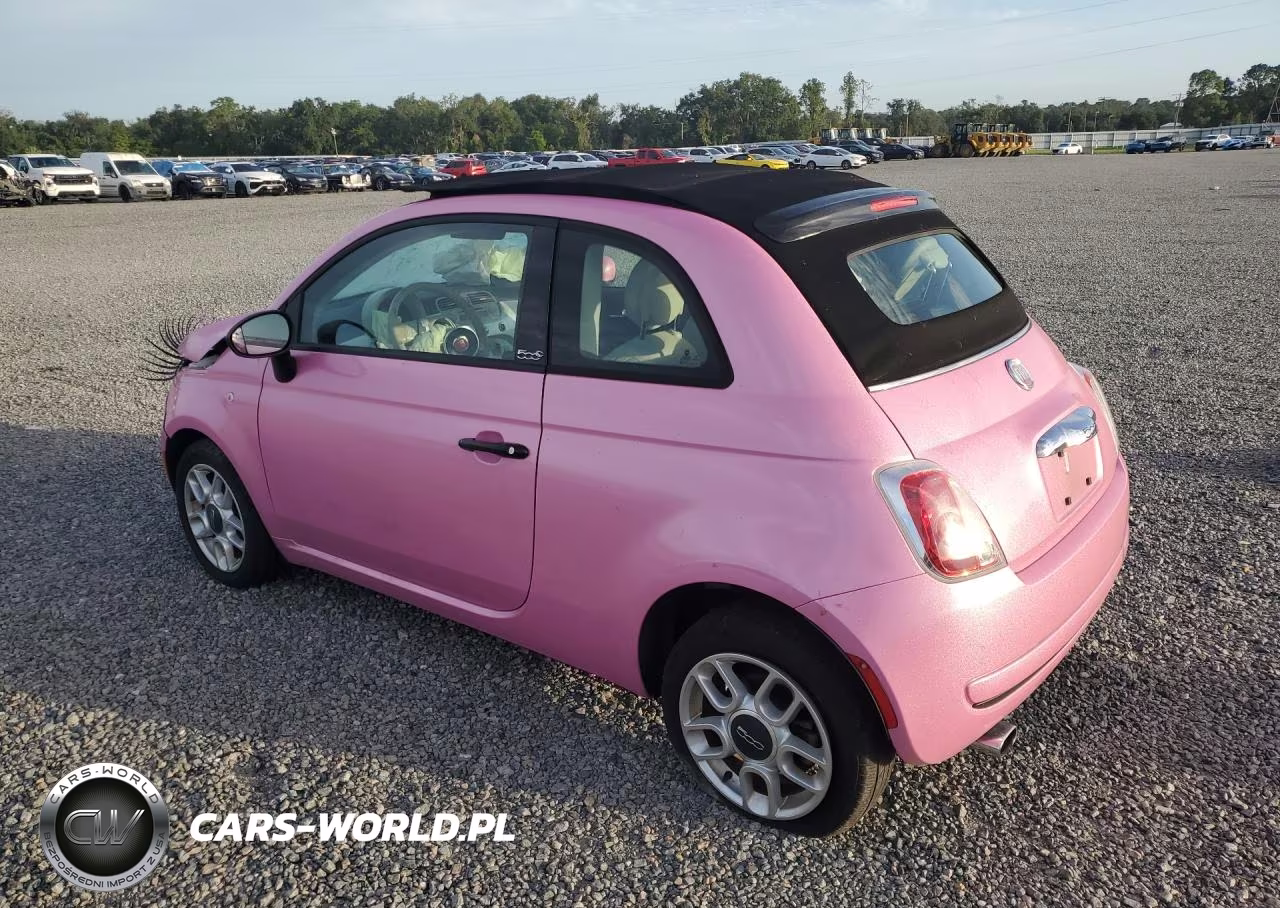 2012 Fiat 500 Pop VIN:3C3CFFDR4CT383461 - 2