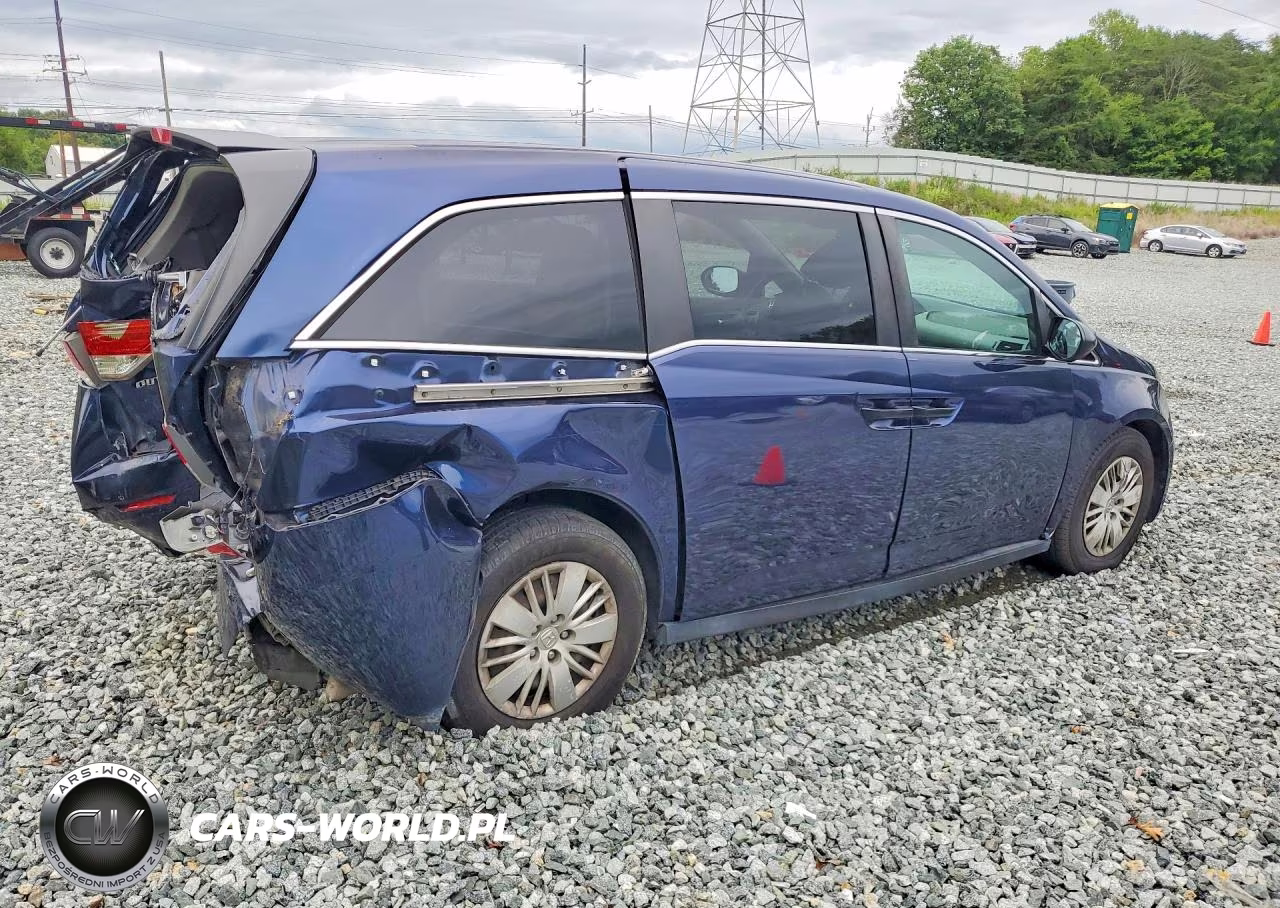 2015 Honda Odyssey Lx VIN:5FNRL5H20FB044771 - 3