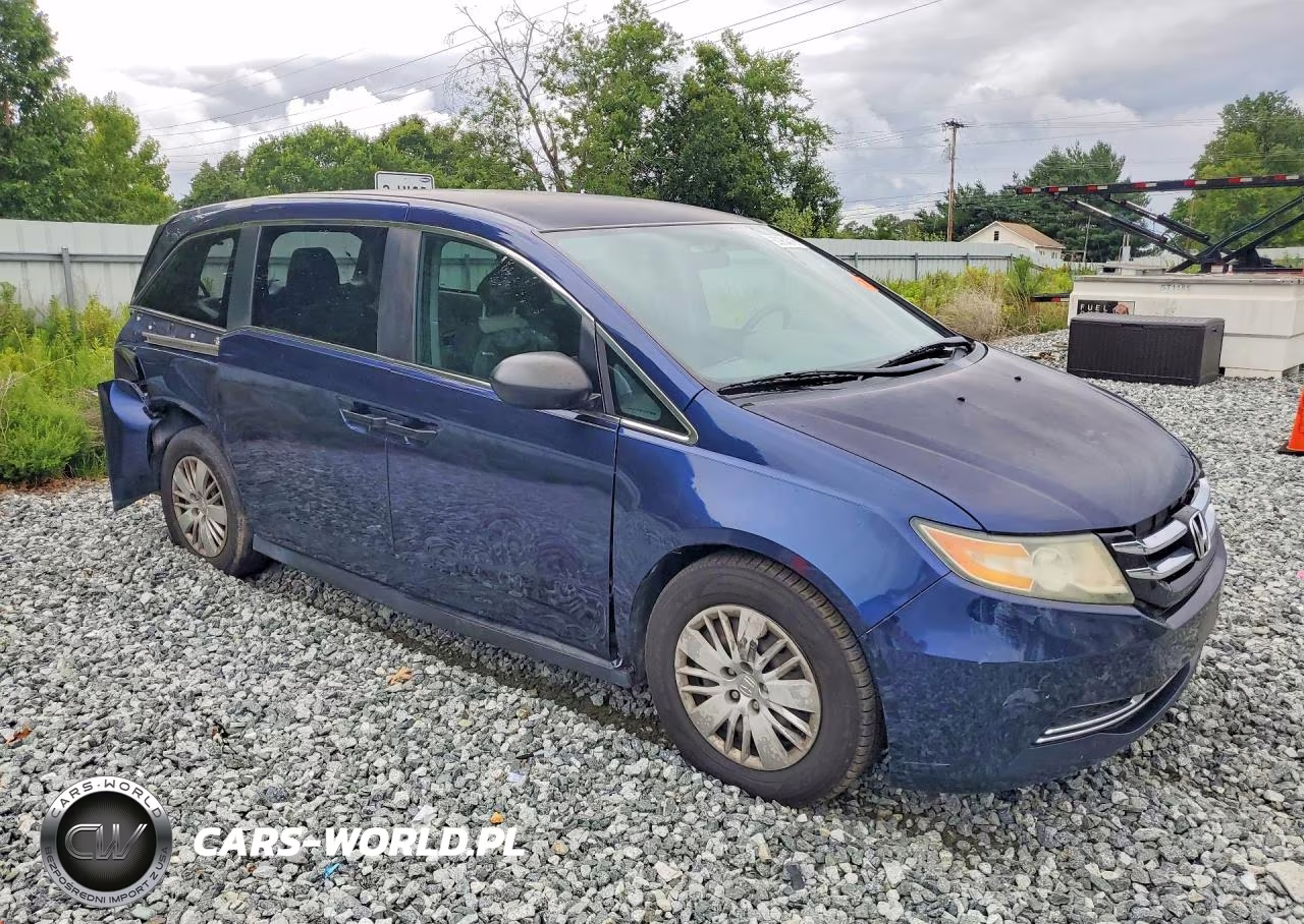 2015 Honda Odyssey Lx VIN:5FNRL5H20FB044771 - 4