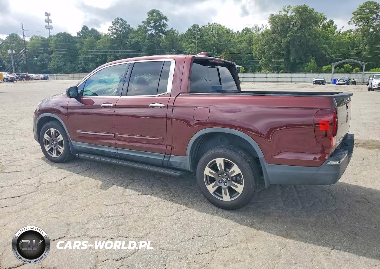 2017 Honda Ridgeline Rtl VIN:5FPYK3F74HB029962 - 2