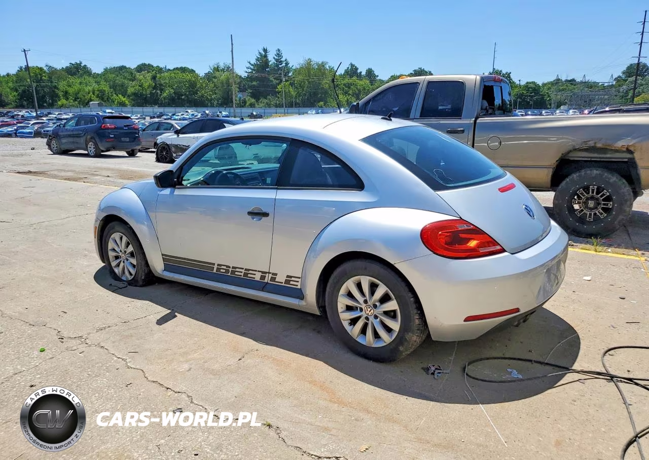 2014 Volkswagen Beetle VIN:3VWFP7AT8EM629384 - 2