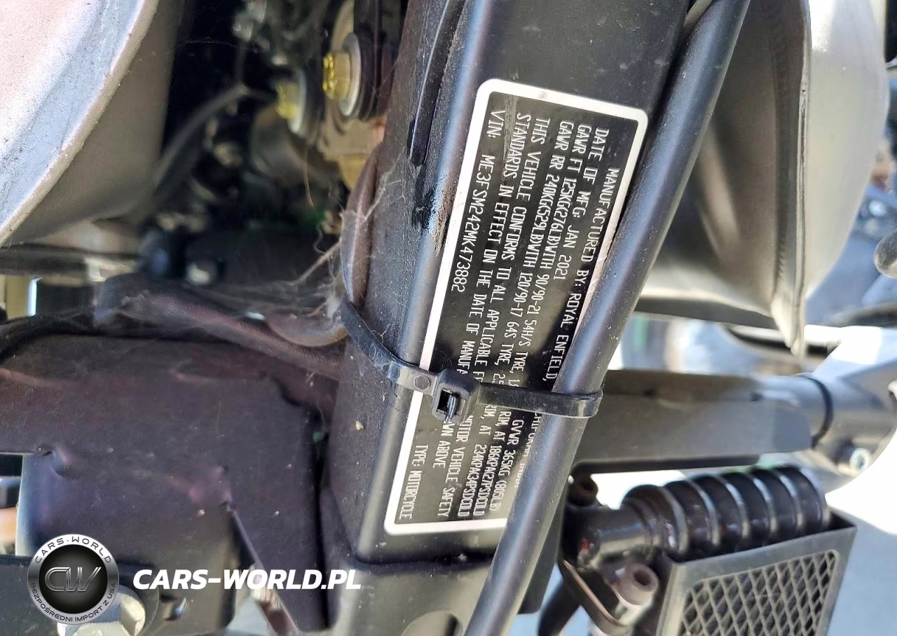 2021 Royal Enfield Motors Himalayan VIN:ME3FSM242MK473882 - 9