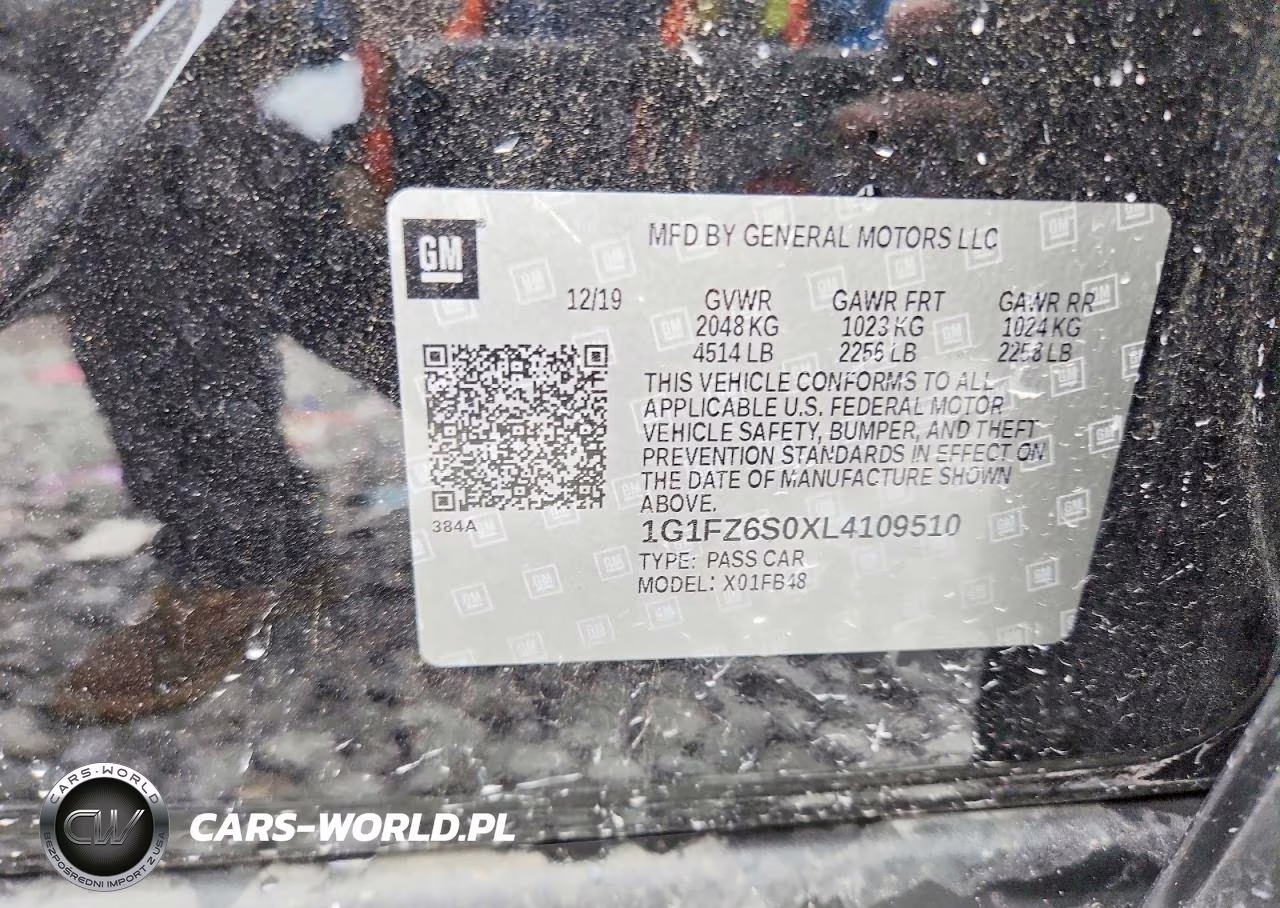 2020 Chevrolet Bolt Ev Premier VIN:1G1FZ6S0XL4109510 - 13