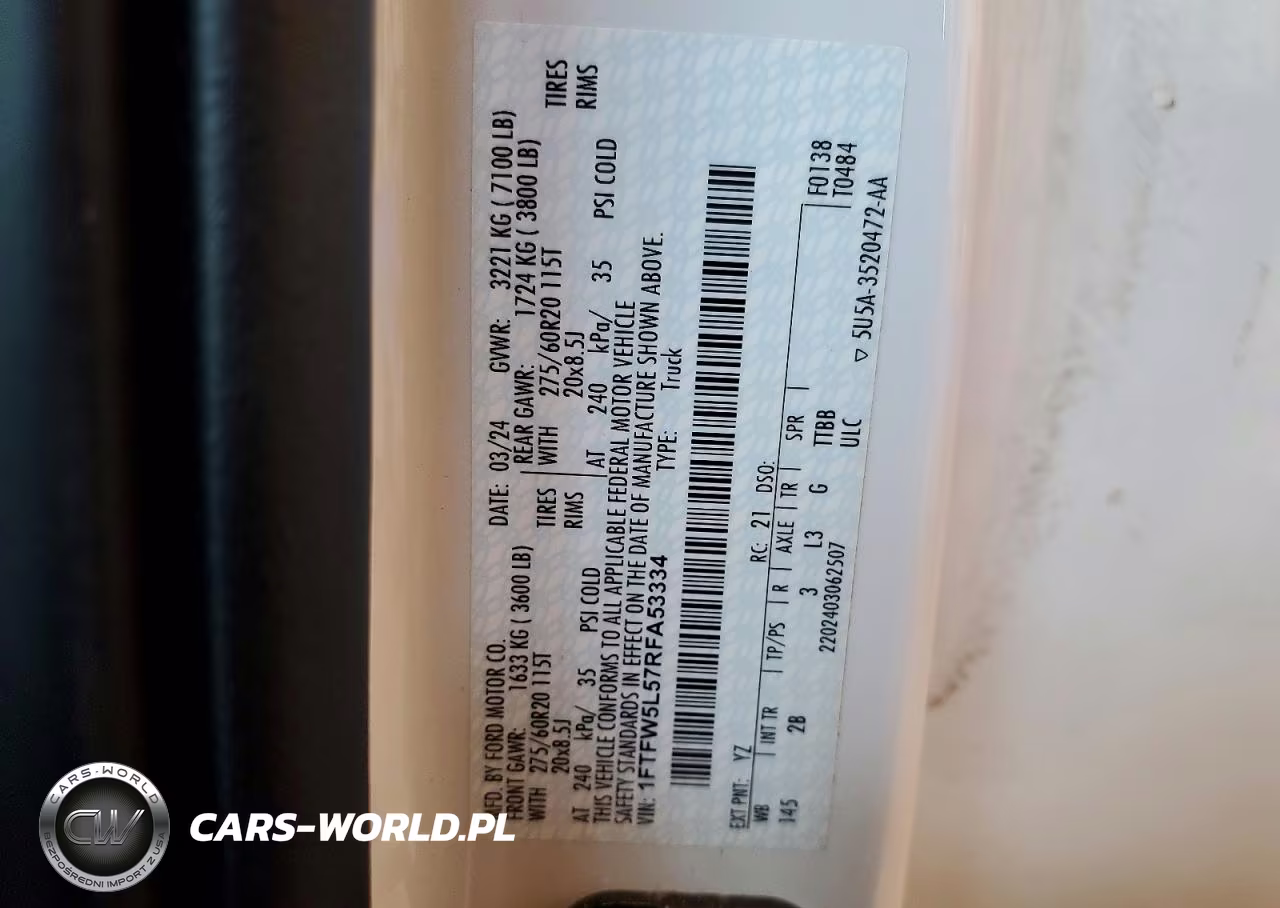 2019 Ford F150 VIN:1FTFW5L57RFA53334 - 12