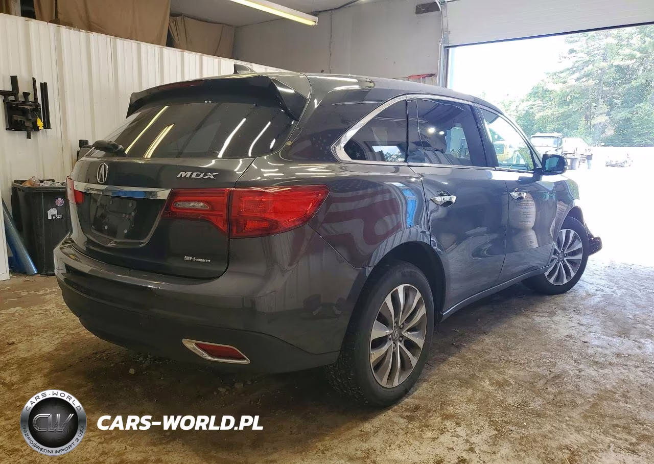 2015 Acura Mdx Technology VIN:5FRYD4H49FB024070 - 3