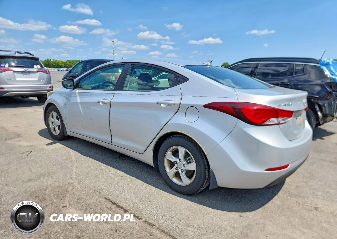 2014 Hyundai Elantra Se VIN:5NPDH4AE5EH461961 - 2