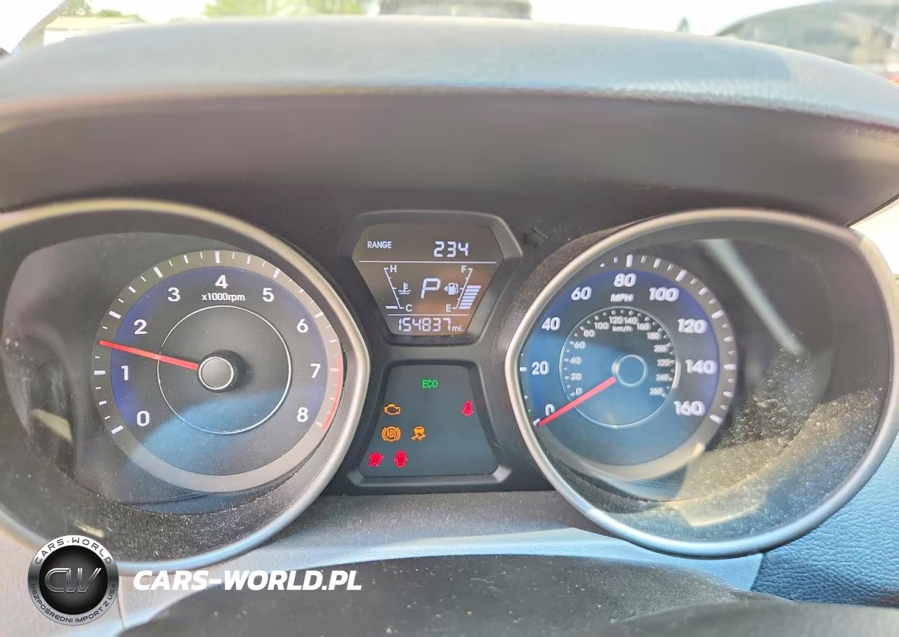 2014 Hyundai Elantra Se VIN:5NPDH4AE5EH461961 - 9