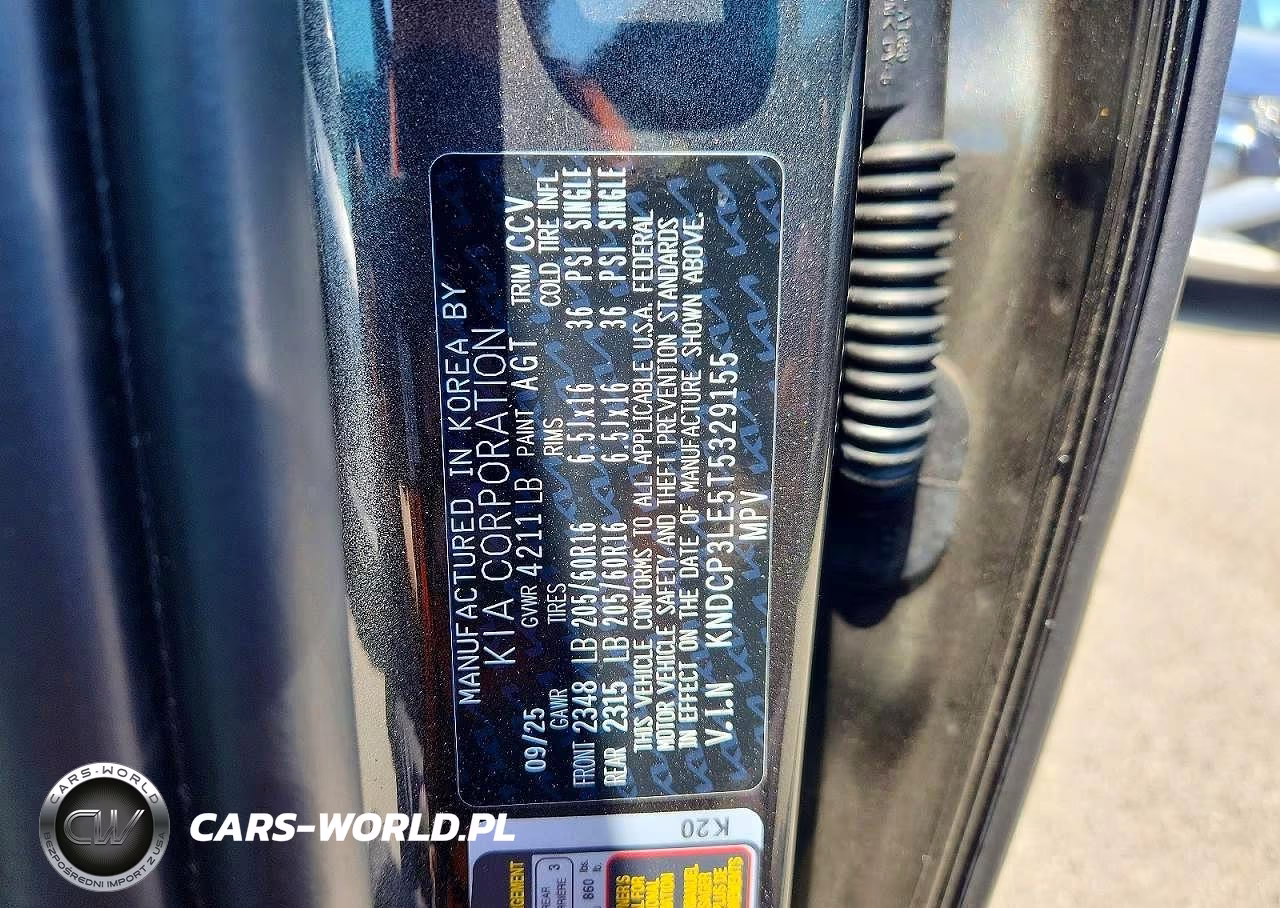 2026 Kia Niro Lx VIN:KNDCP3LE5T5329155 - 12