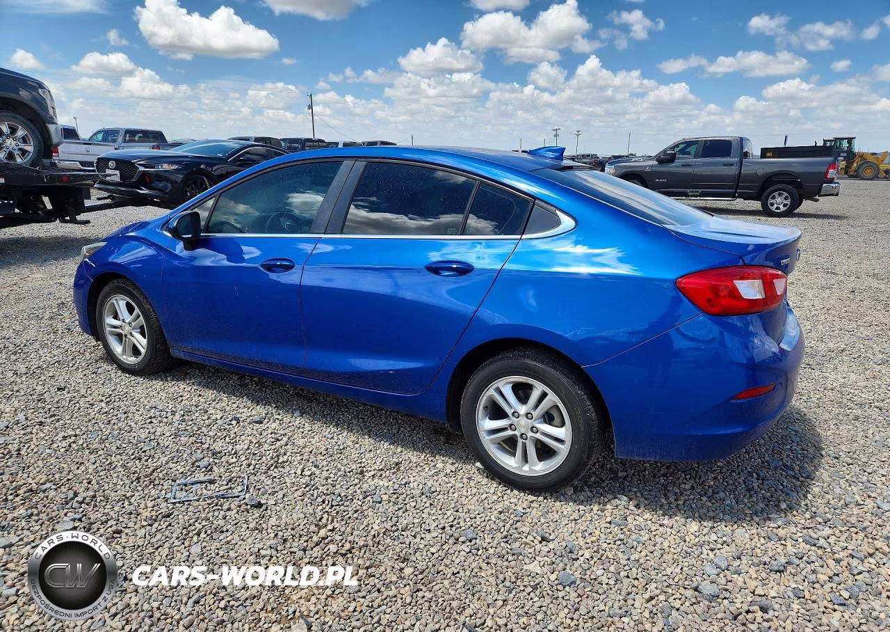 2017 Chevrolet Cruze Lt VIN:3G1BE5SMXHS572441 - 2