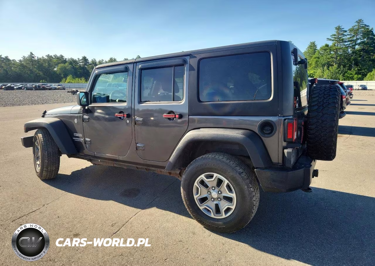 2014 Jeep Wrangler Unlimited Sport VIN:1C4BJWDG0EL265166 - 2