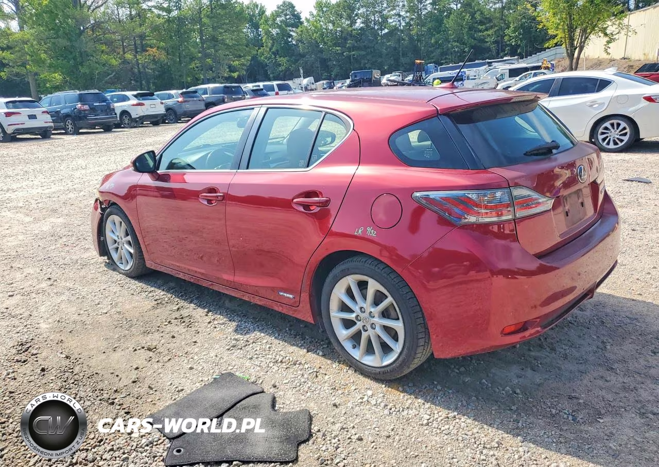 2012 Lexus Ct 200 VIN:JTHKD5BHXC2048643 - 2