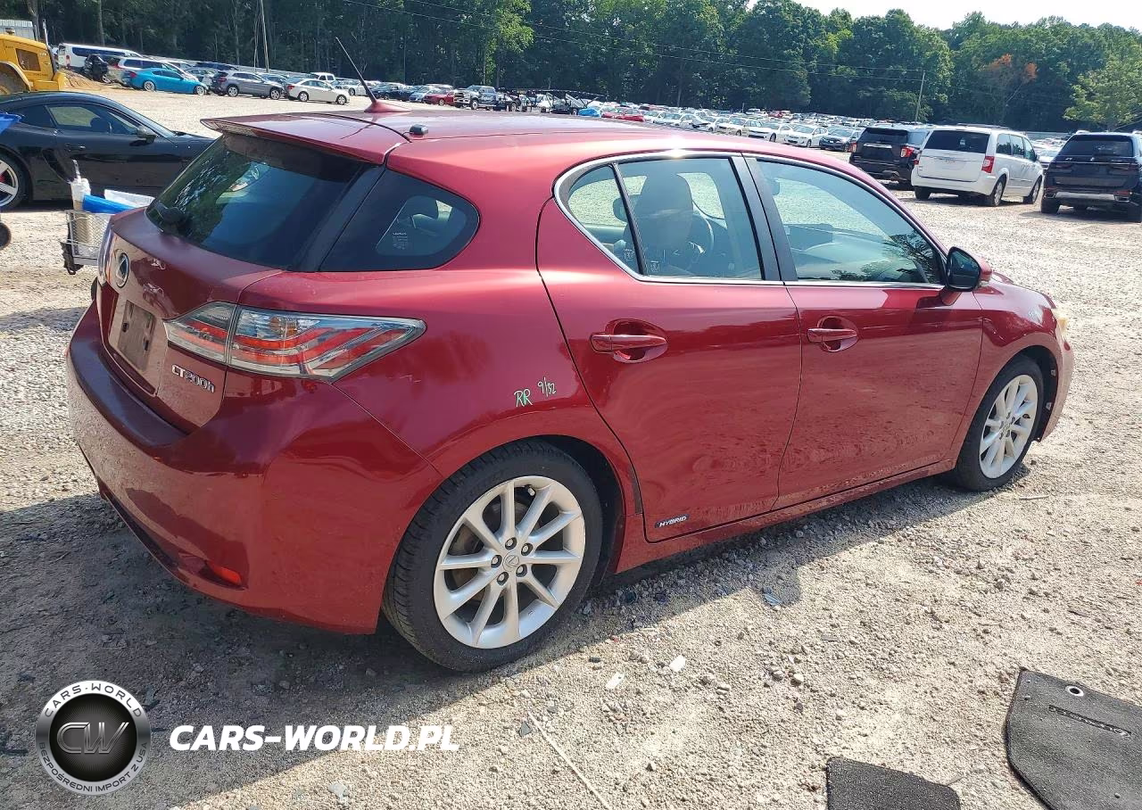 2012 Lexus Ct 200 VIN:JTHKD5BHXC2048643 - 3