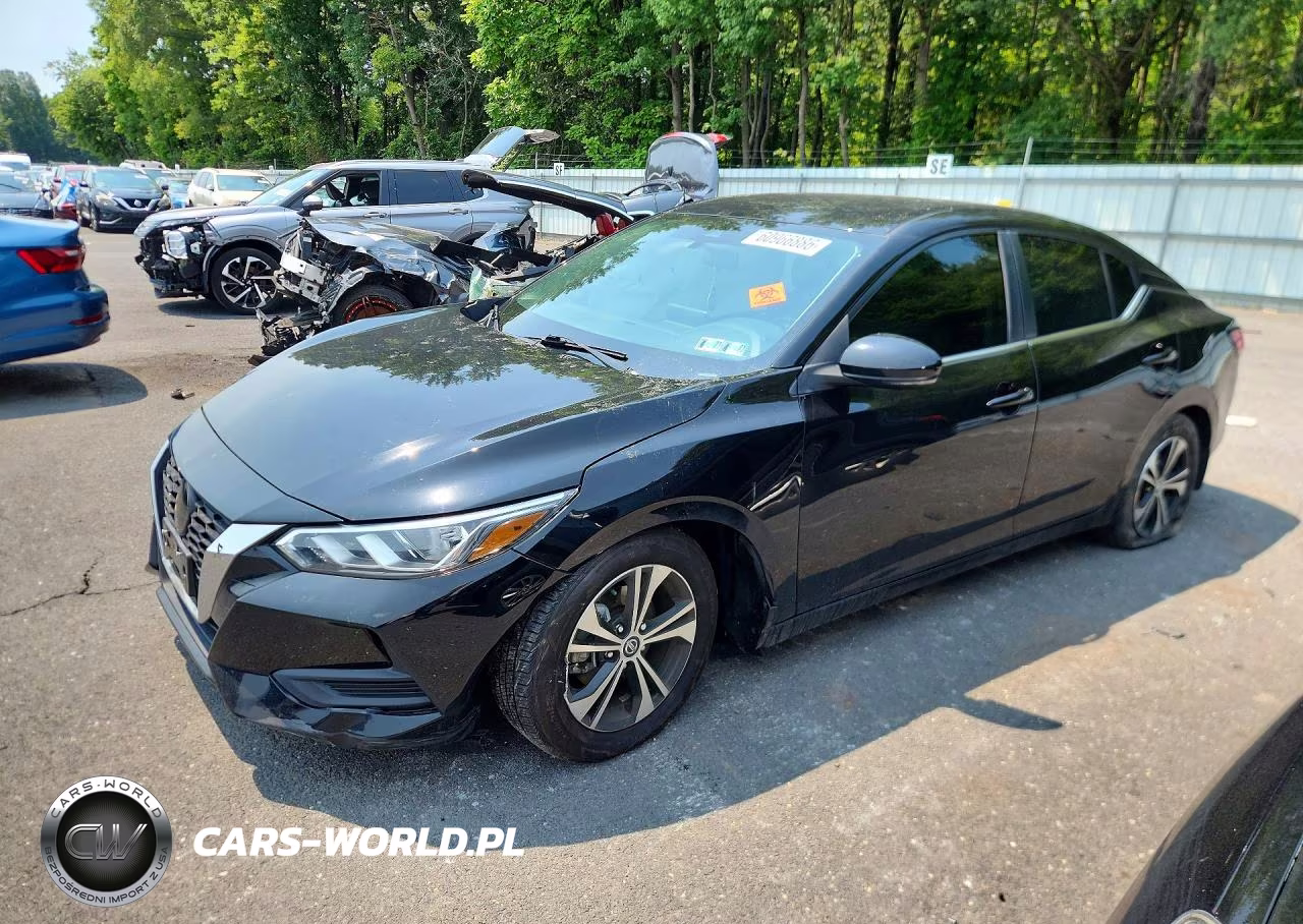 2020 Nissan Sentra Sv VIN:3N1AB8CV7LY206000 - 1