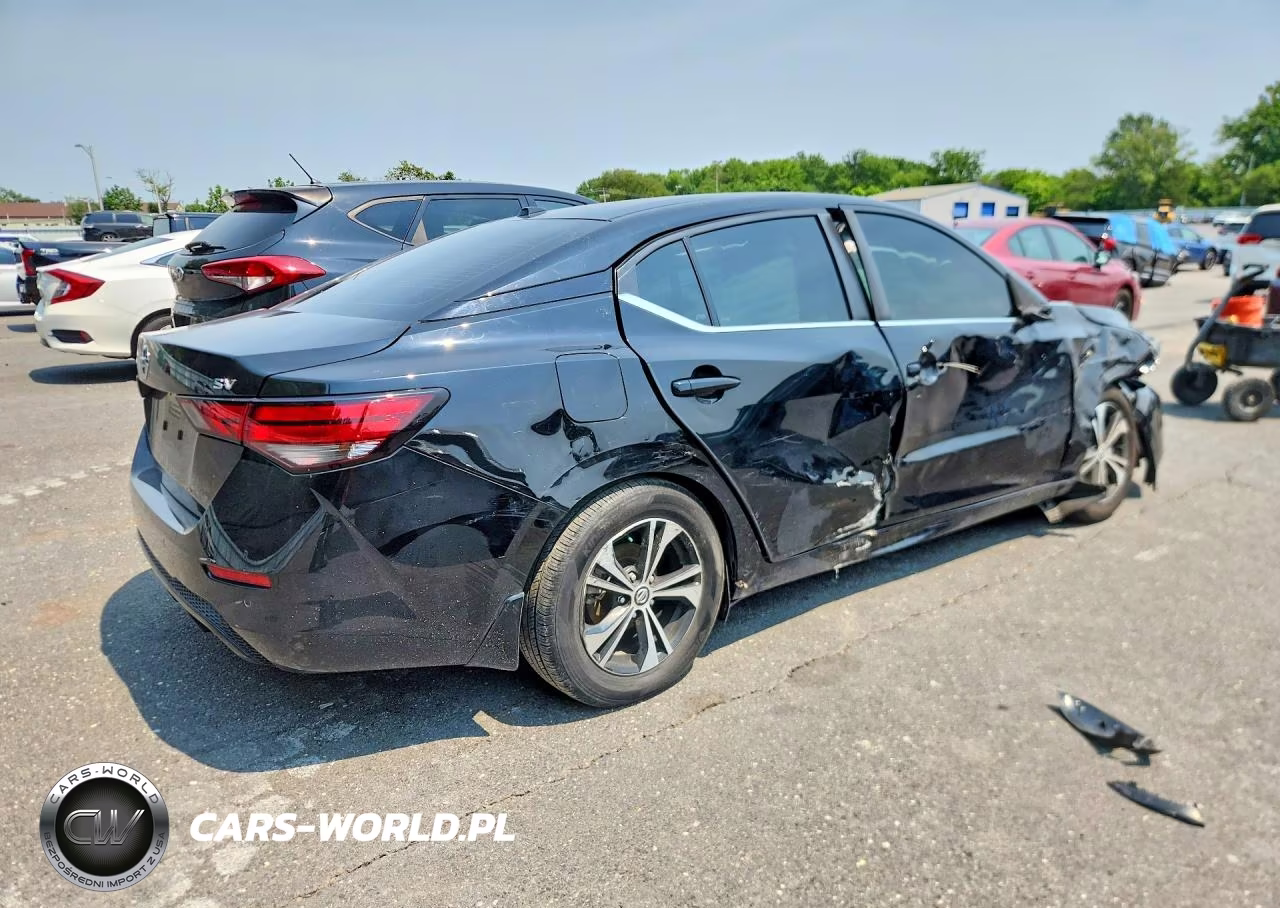 2020 Nissan Sentra Sv VIN:3N1AB8CV7LY206000 - 3