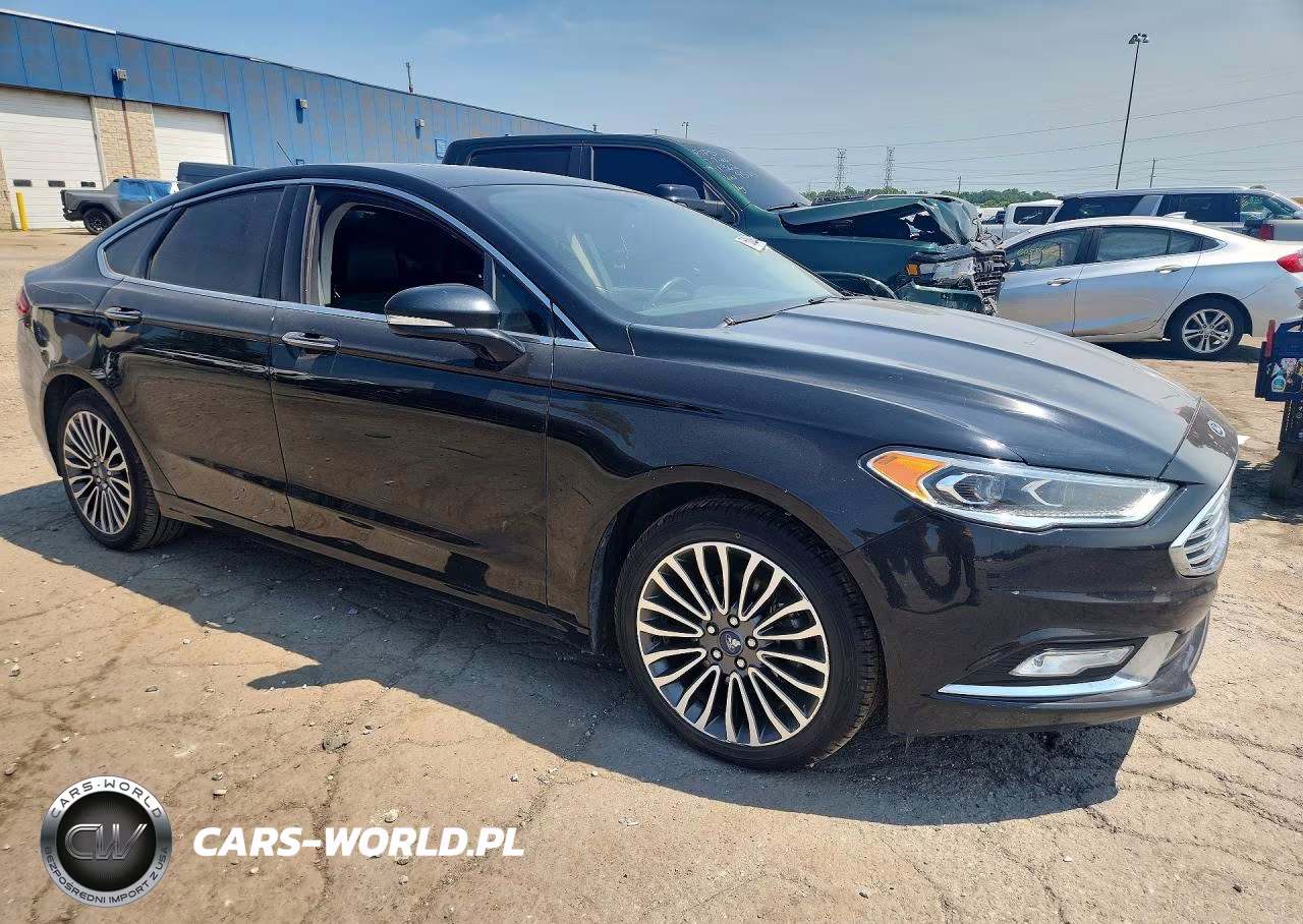 2017 Ford Fusion Se VIN:3FA6P0T98HR311290 - 4