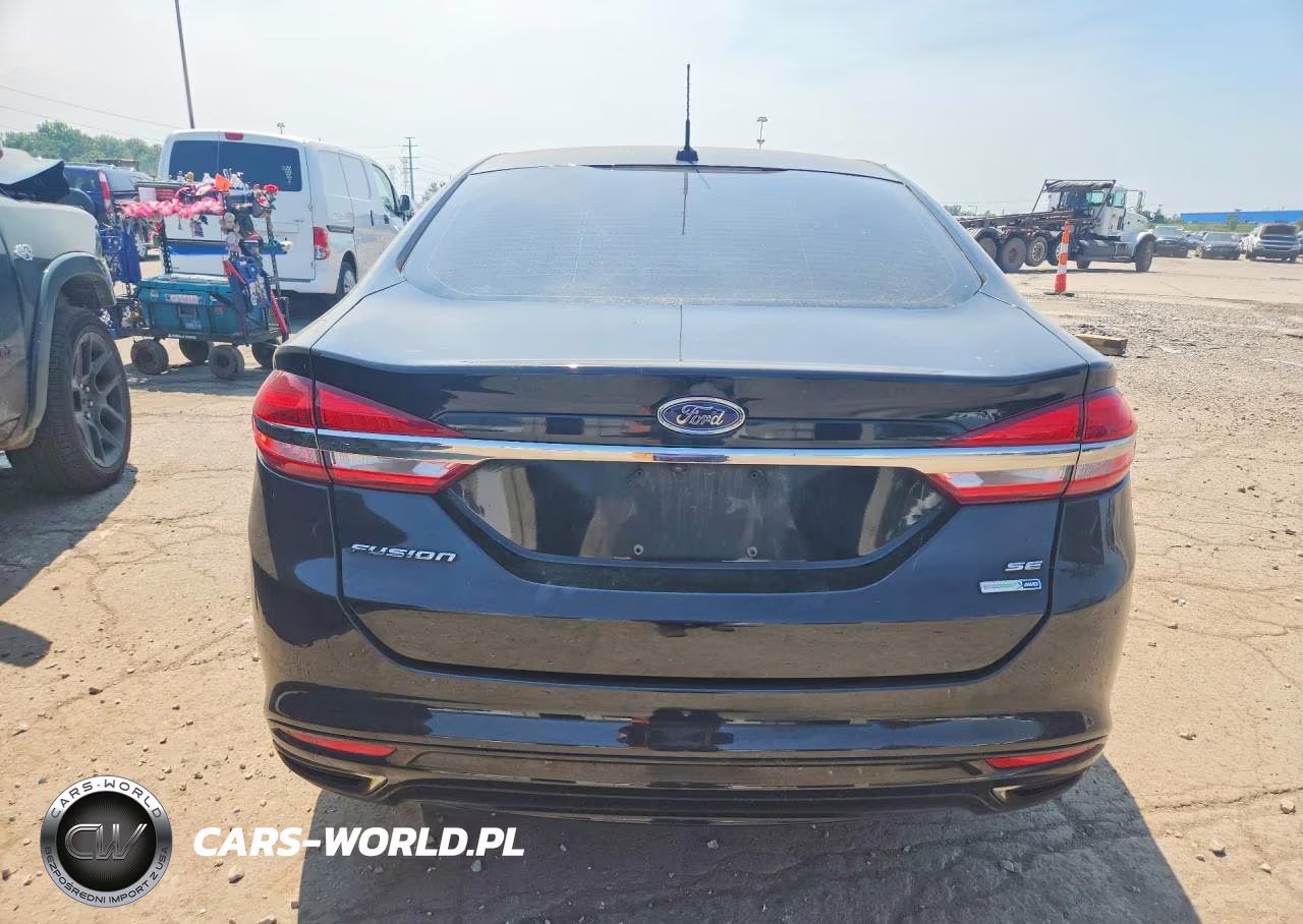 2017 Ford Fusion Se VIN:3FA6P0T98HR311290 - 6