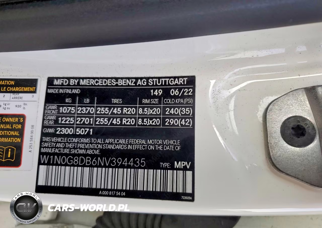2022 Mercedes-Benz Glc 300 VIN:W1N0G8DB6NV394435 - 13