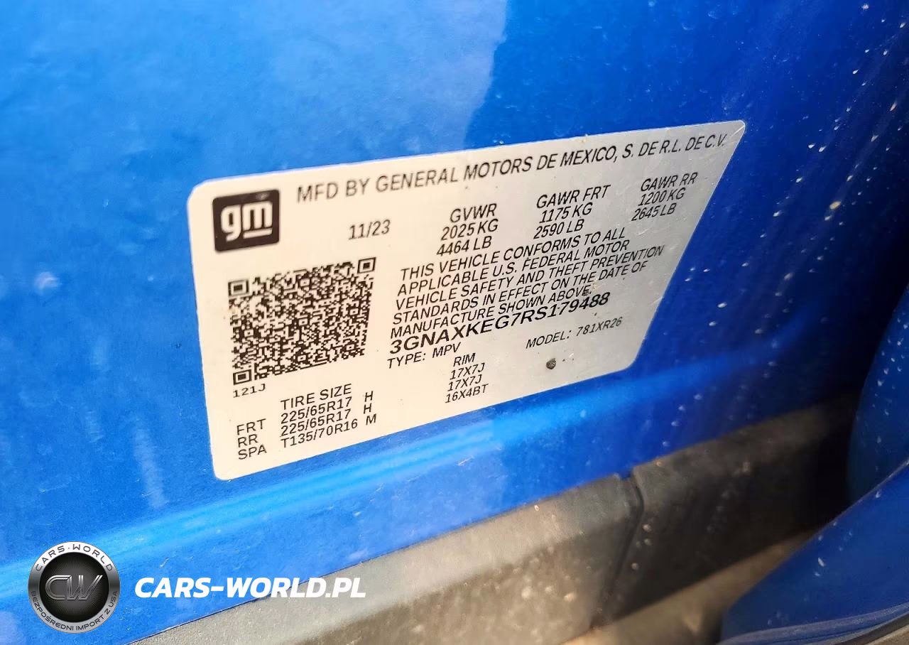 2024 Chevrolet Equinox Lt VIN:3GNAXKEG7RS179488 - 13