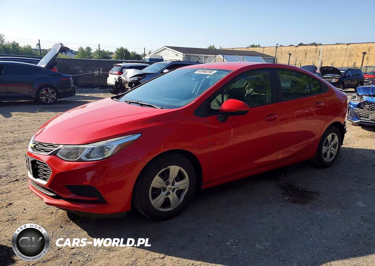 2018 Chevrolet Cruze Ls VIN:1G1BC5SM6J7202338 - 1