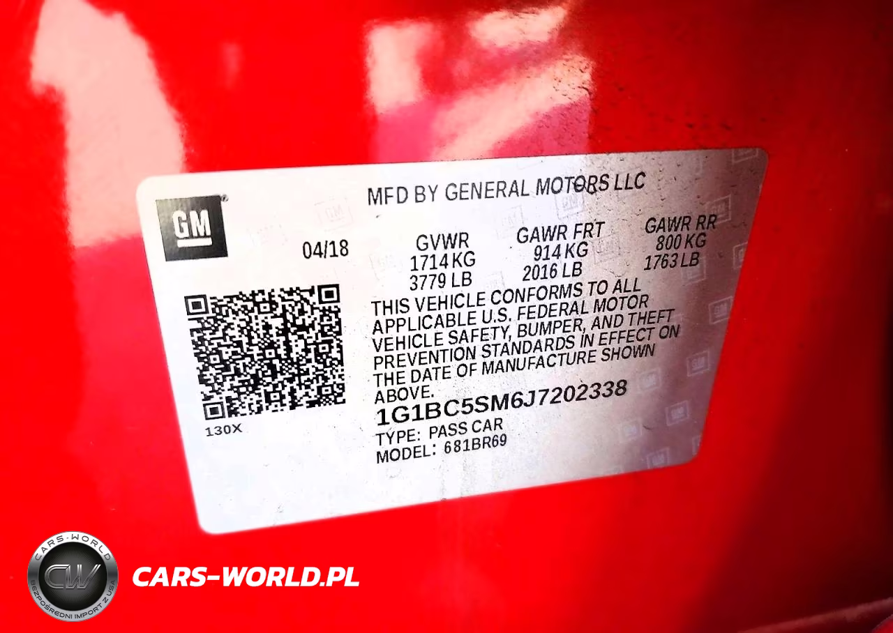2018 Chevrolet Cruze Ls VIN:1G1BC5SM6J7202338 - 12