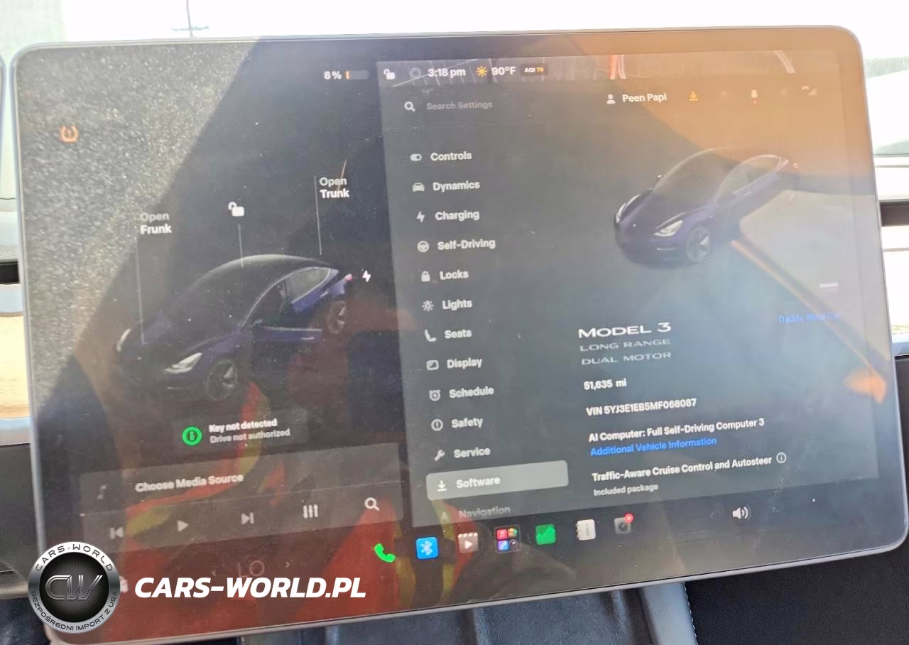 2021 Tesla Model 3 VIN:5YJ3E1EB5MF068087 - 9