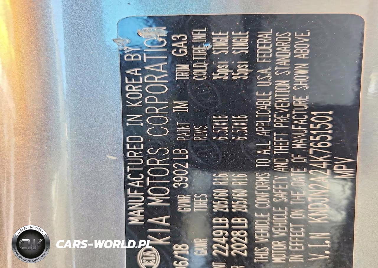2019 Kia Soul VIN:KNDJN2A24K7651501 - 13