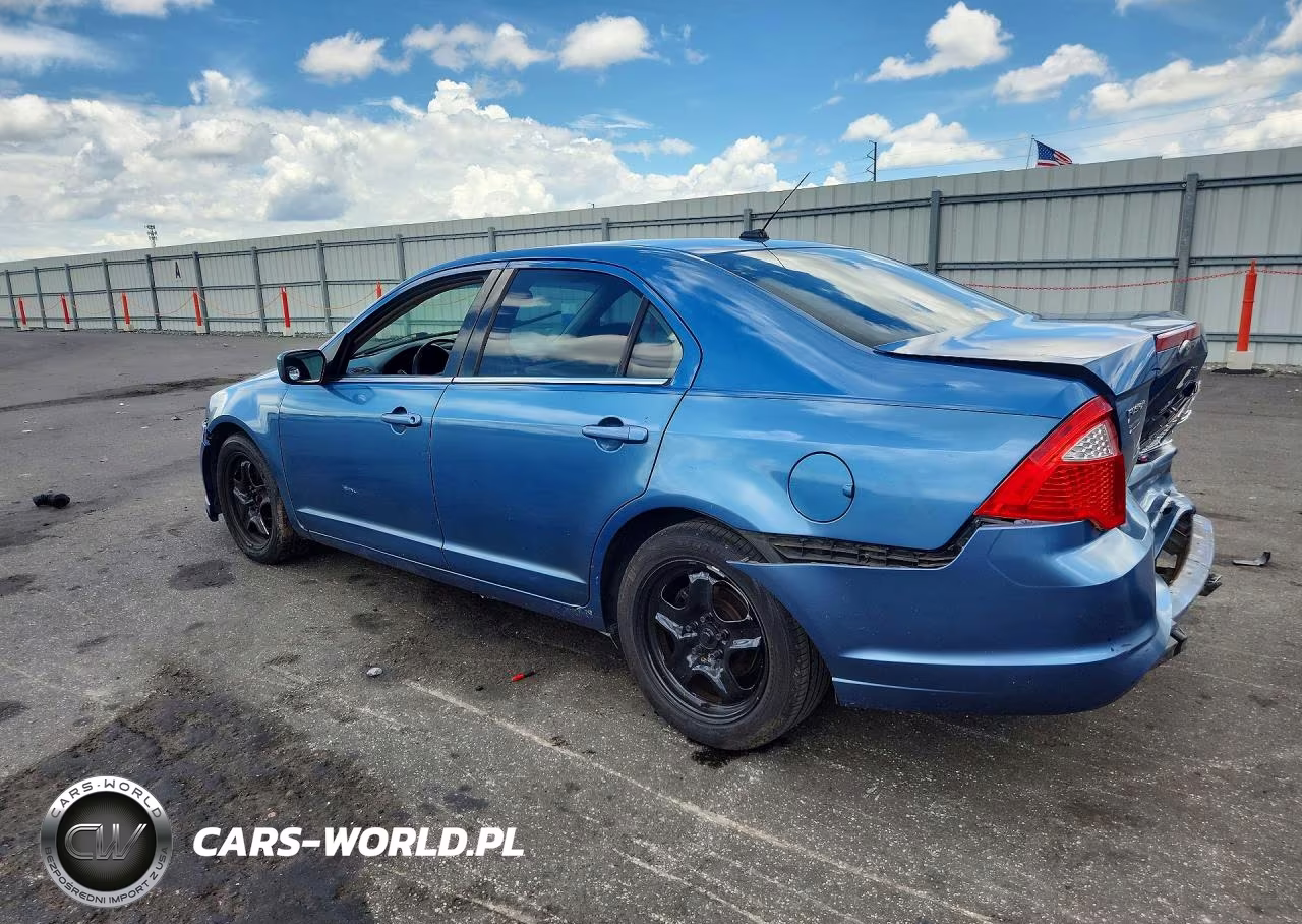 2010 Ford Fusion Se VIN:3FAHP0HA3AR408480 - 2