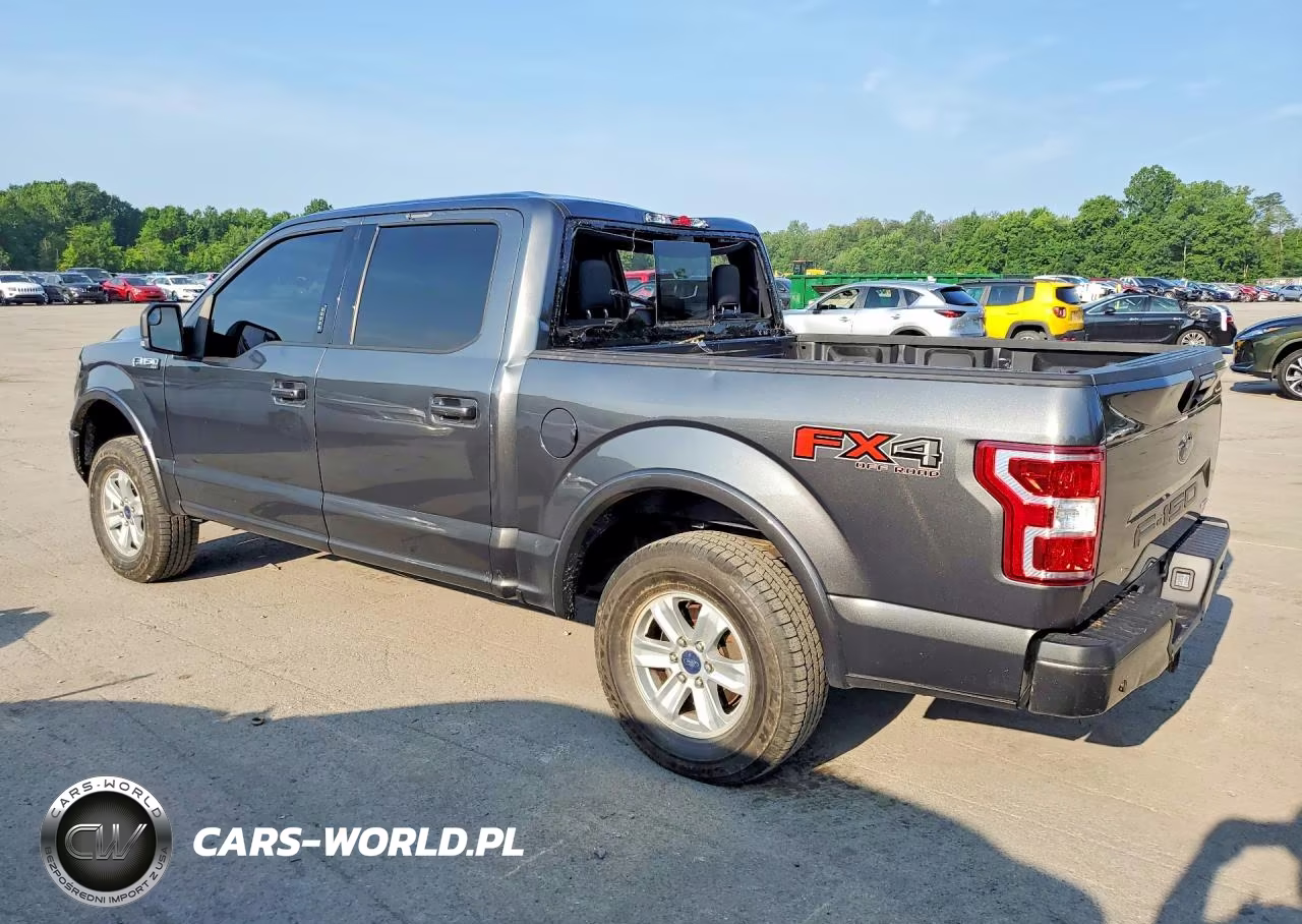 2018 Ford F150 Supercrew VIN:1FTEW1EP4JFE62804 - 2