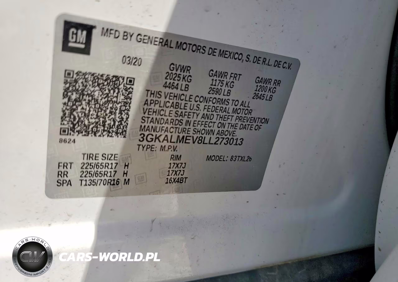 2020 GMC Terrain Sle VIN:3GKALMEV8LL273013 - 13